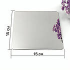 1шт Дзеркальні наклейки на стіну 15x15 см, Квадрат / Дзеркальний декор / Акрилове дзеркало / Дзеркальна мозайка, фото 10