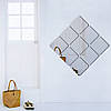 1шт Дзеркальні наклейки на стіну 15x15 см, Квадрат / Дзеркальний декор / Акрилове дзеркало / Дзеркальна мозайка, фото 5