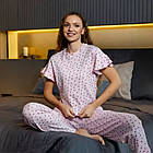 Жіночі піжами №1814 Білий, фото 7