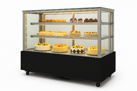 ВІТРИНА ХОЛОДИЛЬНА HURAKAN HKN-LPD210S BLACK (1,2 м)