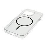 Чохол Fully-PC MagSafe для Apple iPhone 15 Pro Max прозорий, фото 2