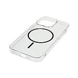 Чохол Fully-PC MagSafe для Apple iPhone 15 Pro прозорий, фото 2