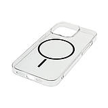 Чохол Fully-PC MagSafe для Apple iPhone 16 Pro прозорий, фото 2