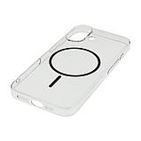 Чохол Fully-PC MagSafe для Apple iPhone 16 прозорий, фото 2
