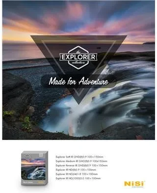 Фільтр для камери Nisi Neutralnie Gray Ir Nd 100X100Mm Nd8 (0,9) Explorer (NI100XND8), фото 1
