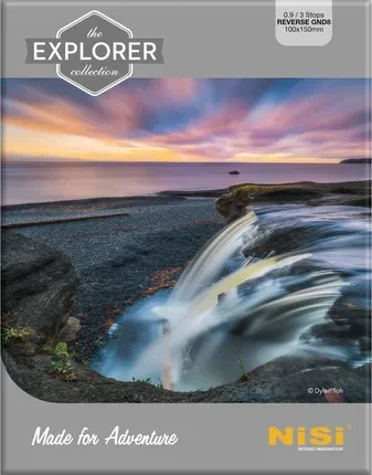 Фільтр для камери NiSi nano IR GND8 (0.9) Reverse EXPLORER 100x150mm, фото 1