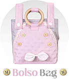 Коляска для ляльок DeCuevas Sophie з сумочкою та парасолькою (розмір ш40-д90-в105см) 82075 Рожева, фото 5