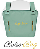 Коляска-трансформер для ляльок 3в1 DeCuevas Capriccio з сумочкою (розмір ш38-д65-в79см) 81773 Зелена, фото 7