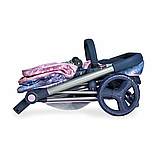 Коляска-трансформер для ляльок 3в1 DeCuevas Magic Bubble з сумочкою (розмір ш38-д65-в73см) 81776 Синя, фото 6