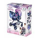 Коляска-трансформер для ляльок 3в1 DeCuevas Magic Bubble з сумочкою (розмір ш38-д65-в73см) 81776 Синя, фото 7