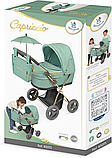 Коляска для ляльок DeCuevas Capriccio з сумочкою та парасолькою (розмір ш38-д65-в64см) 85073 Зелена, фото 9