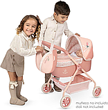 Коляска для ляльок DeCuevas Tulipe з сумочкою (розмір ш35-д50-60см) 86074 Рожева, фото 3