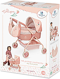 Коляска для ляльок DeCuevas Tulipe з сумочкою (розмір ш35-д50-60см) 86074 Рожева, фото 9