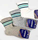 Шкарпетки підліткові полоска асорті 19-21 р. (12 пар!) (Демісезонні/літо) Варос, фото 3