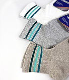 Шкарпетки підліткові полоска асорті 19-21 р. (12 пар!) (Демісезонні/літо) Варос, фото 5