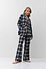 Стильна фланелева жіноча піжама Aruelle Laurence Pajama Long, фото 8