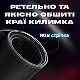 Коврик для мишки з підсвіткою, килимок для мишки 800х300, rgb коврик для мишки и клавіатури Hechpro (RGB83), фото 3