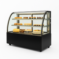 ВІТРИНА ХОЛОДИЛЬНА HURAKAN HKN-LPD210 BLACK (1,2 м)