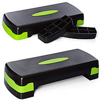 Степ-платформа 2-ступінчаста MS 0536-3, зелена