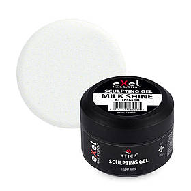 Скульптурний гель Atica eXel Milk Shine Shimmer, 30 мл