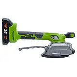 Акумуляторна віброприсоска для плитки Procraft PTM20 (з 1 акб+зп), фото 3