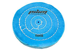 Круг мусліновий Sprut 150мм x 50 шарів синій (П-KM-126165)