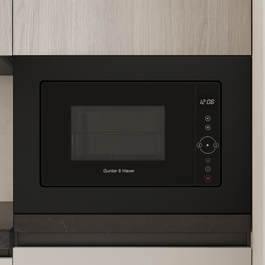 Вбудована мікрохвильова піч з грилем Gunter & Hauer EOK 2502 WD, 25 л, фото 1