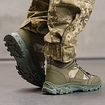 Чоловічі черевики на хутрі чорного кольору, фото 2