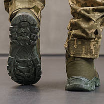 Чоловічі черевики на хутрі чорного кольору, фото 3