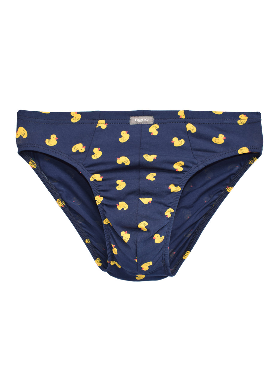Bono труси чоловічі плавки сліпи 950326 принт качечки, фото 1