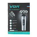 Акумуляторна електробритва VGR V-385, фото 5