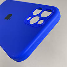 Чохол для Apple iPhone 12 Pro матовий кейс із закритою камерою чохол на телефон айфон 12 про синій o5h, фото 5