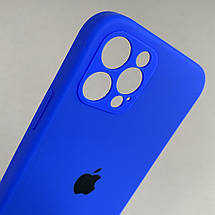 Чохол для Apple iPhone 12 Pro матовий кейс із закритою камерою чохол на телефон айфон 12 про синій o5h, фото 3