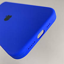 Чохол для Apple iPhone 12 Pro матовий кейс із закритою камерою чохол на телефон айфон 12 про синій o5h, фото 4