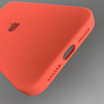 Чохол для iPhone 11 матовий з мікрофіброю закритою камерою чохол на телефон айфон 11 персиковий n8u, фото 4