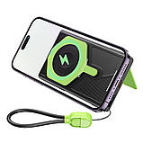 Універсальна батарея Hoco DB83 10000мАч магнітна зарядка годинник кабель PD20W 22.5W, фото 4