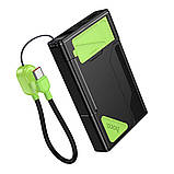 Універсальна батарея Hoco DB83 10000мАч магнітна зарядка годинник кабель PD20W 22.5W, фото 6