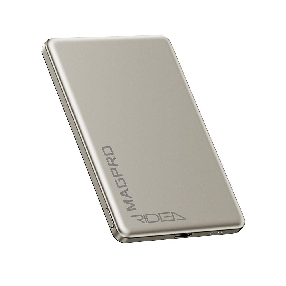 Бездротовий павербанк Ridea RP M5 MagPro 5000мАч магнітний QI 15W PD QC 20W, фото 1