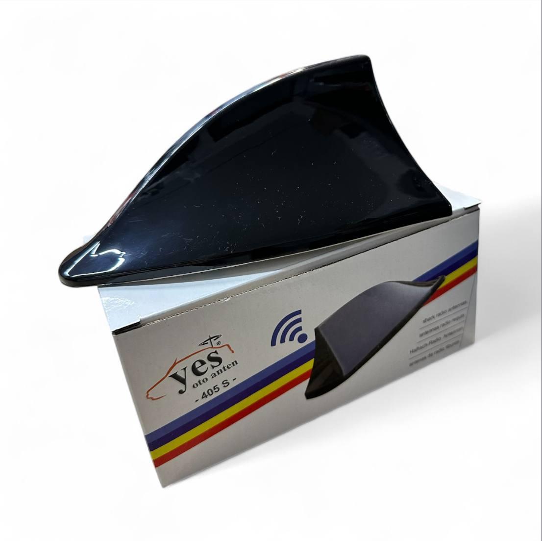 Антена акулий ПЛАВНИК Активна Універсальна чорна BMW, Daewoo, Honda, Mercedes (Антена 405 S)