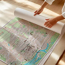 Плакат "План міста Києва 1958 року", 60×90см, фото 2