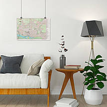 Плакат "План міста Києва 1958 року", 60×90см, фото 5