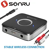 Bluetooth-адаптер SONRU для автомобіля бездротовий ресивер для аудіосистеми портативний