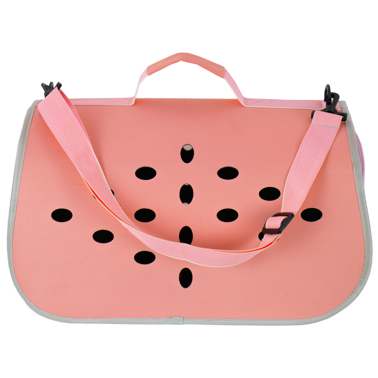 Сумка для перенесення котів та собак 48x26x25 см CosmoPet CP-12 Peach, фото 1