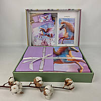 Постільна білизна First Choice digital ранфорс 160x220 Unique