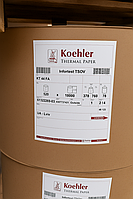 Термопапір у ролях формат 520 мм х 18000 м