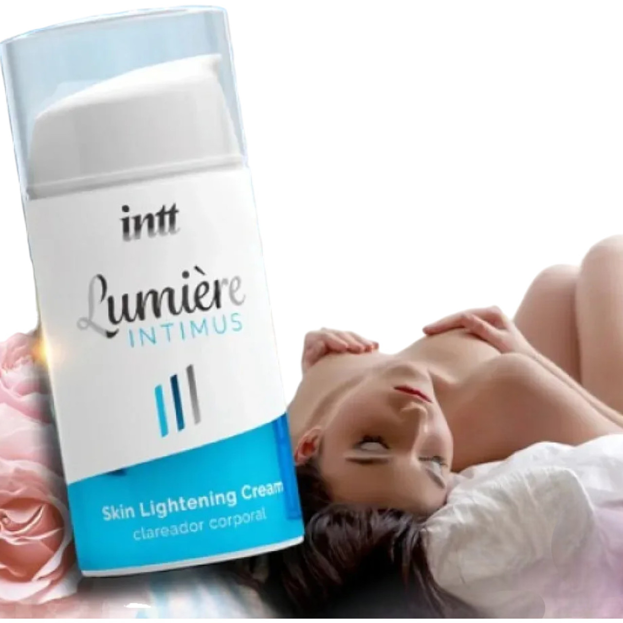 Крем для освітлення інтимних місць, гель для відбілювання Intt Lumiere, 15 мл, фото 1