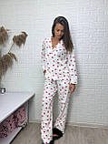 Муслінова піжама рубашка штани, фото 6