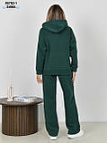 5782-1 Спортивний костюм жіночий тринитка на флісі норма (4 од: 44,46,48,50), фото 2