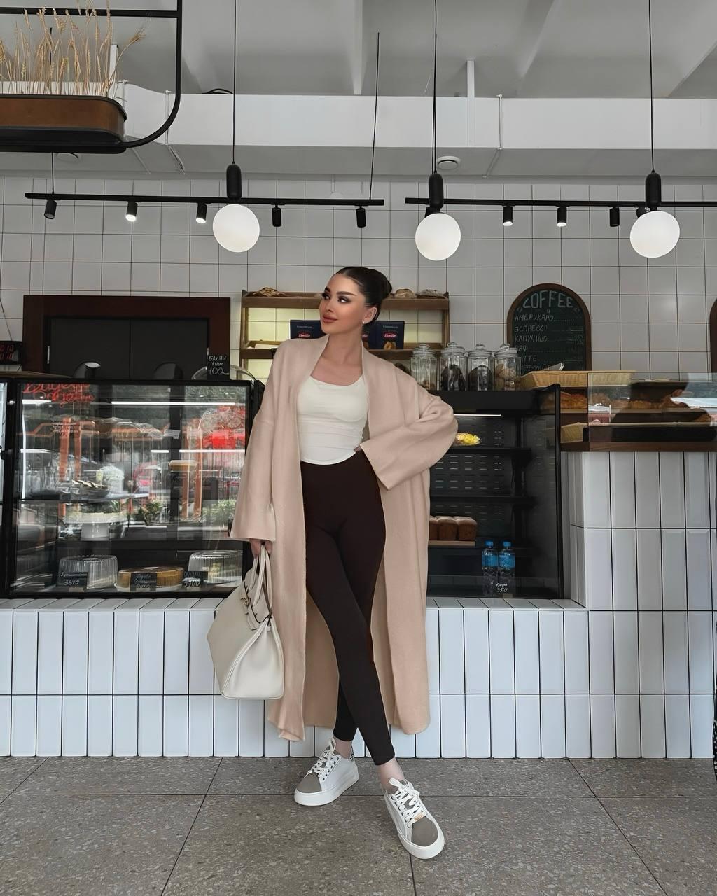 Жіночий кардиган; Цвет:беж, шоколад, молоко ; Розмір: універсальний;, фото 1