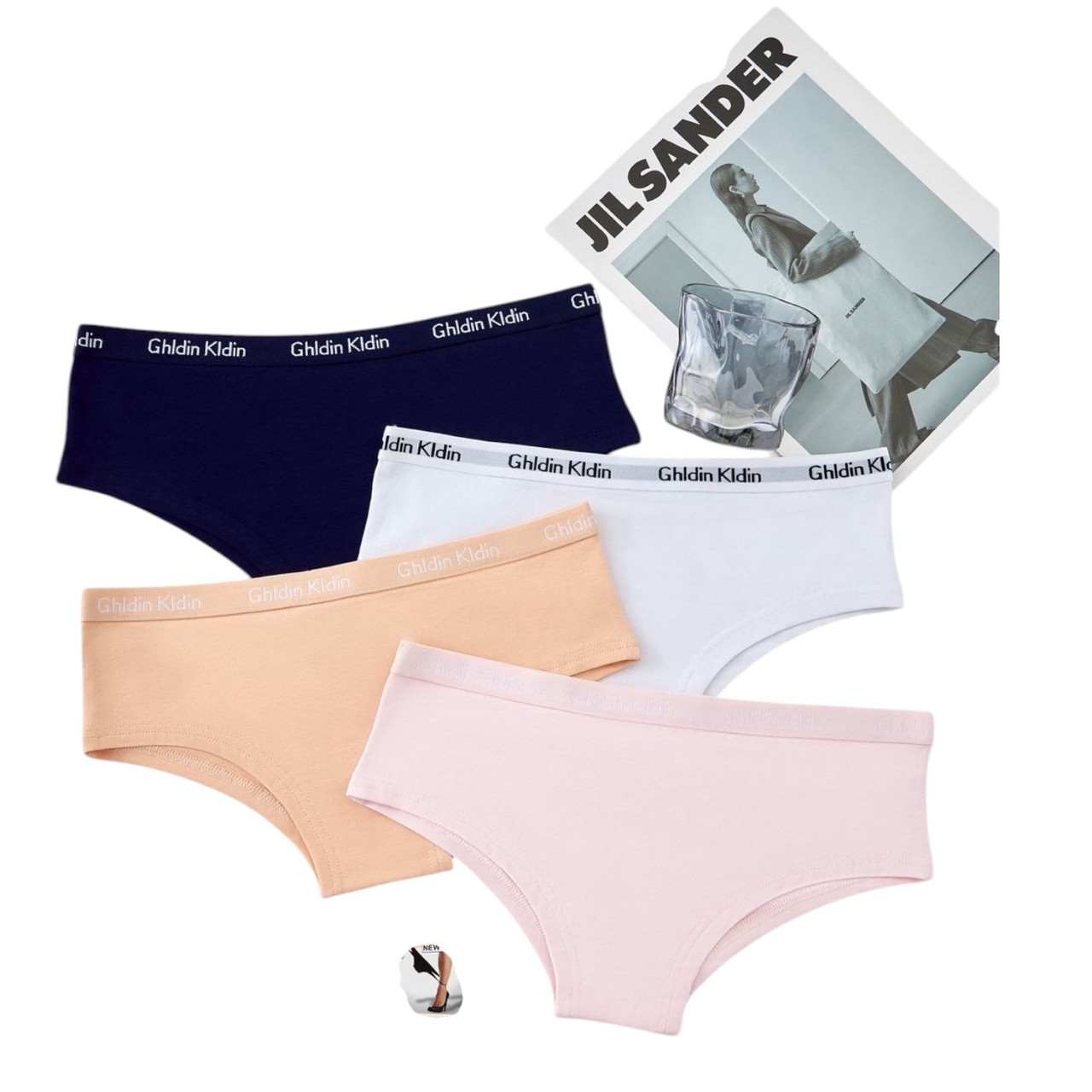 Трусики жіночі бавовняні AINA бедровки спортивні, фото 1